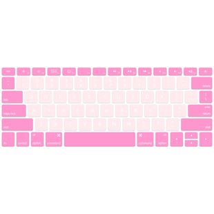 适用于新款苹果Macbook14英寸笔记本pro16电脑键盘膜air15彩色硅胶超M4M5轻薄可爱12创意键盘保护膜贴膜防尘