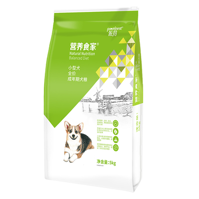 派得小型成犬专用用狗粮5KG