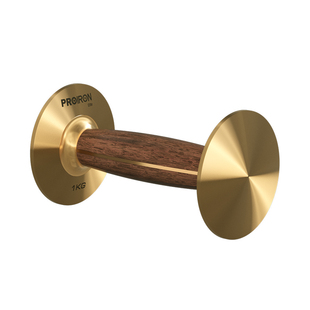 PROIRON/普力艾菁英系列胡桃木哑铃纯铜健身器材套装组合定制礼品