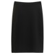 No slit black plus fat plus large size spring and summer professional skirt