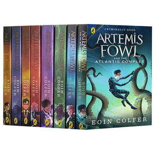 阿特米斯奇幻历险 Artemis Fowl 阿提米斯 英文原版 8册礼盒装 电影小说 赠音频 英文阅读考试课外读物 欧因 科弗 Eoin Colfer
