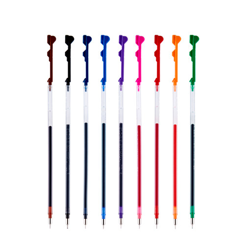 日本百乐PILOT 咔啦头笔芯COLETO多功能模块中性笔芯 LHKRF10C 按动0.3/0.4/0.5黑蓝红彩色替芯
