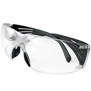 3M护目镜防雾防风沙防尘骑行劳保防冲击飞溅SF301AF平光防护眼镜
