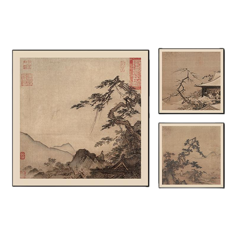 新中式水墨挂画-淘宝逛一逛
