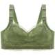 Women's underwear without steel rings, large breasts, small, ultra-thin style, large size