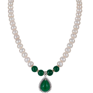 珍珠项链女妈妈款送妈妈生日礼物送母亲长辈婆婆颈链老人过年礼品