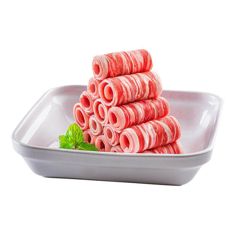 天顺源带脆骨羊肉片火锅食材