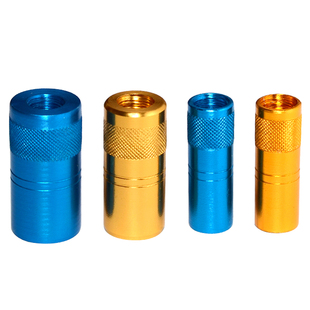 抄网接头8mm鱼竿改抄网DIY连接头配件螺丝抄网头连接器自制抄网头