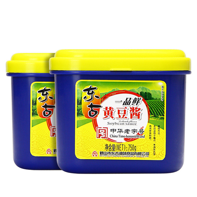 东古一品原味大葱拌饭炒菜黄豆酱