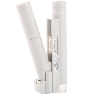 申宏放大镜高清100高倍150带LED灯刻度显微镜高倍印刷网点珠宝鉴定纺织用60鉴定便携小型迷你手机1000方大镜