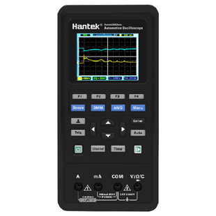 汉泰Hantek手持示波器双通道2D82AUTO汽修示波表小型数字80M带宽