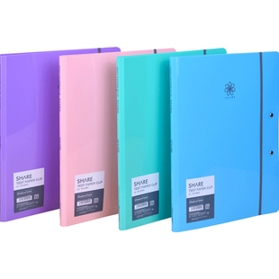 A3试卷夹装卷子文件夹板考卷收纳整理夹高中生多层透明试卷夹学生翻页大容量横版试卷夹办公用品文件夹报告夹