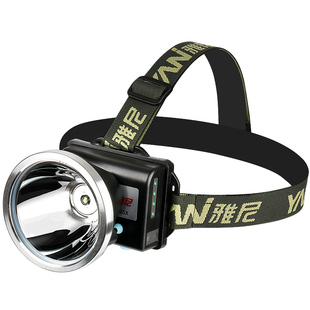 雅尼725感应头灯强光充电超亮头戴式电筒钓鱼户外超长续航usb矿灯