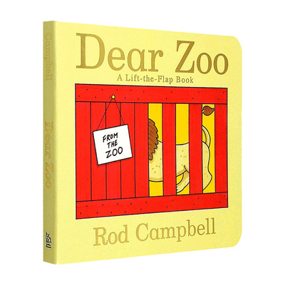 Dear Zoo 亲爱的动物园DearZoo 英文原版有声绘本1-4岁儿童幼儿英语睡前故事纸板翻翻书 吴敏兰绘本