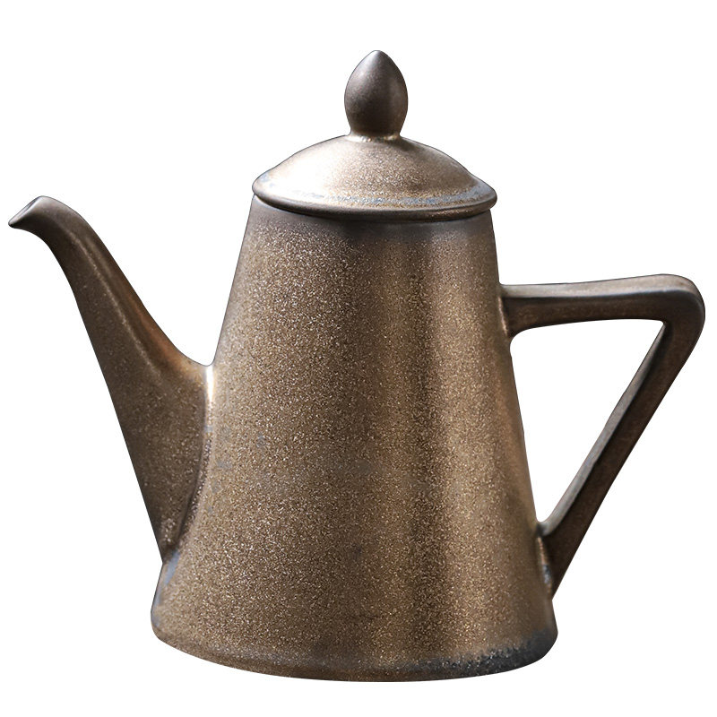 陶瓷鎏金复古日式整套功夫茶具