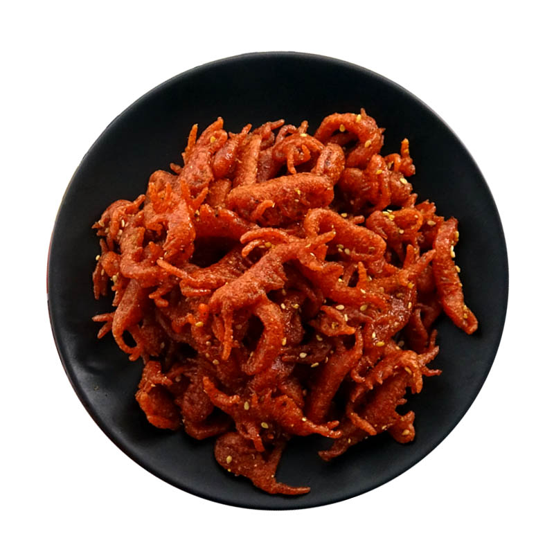 金滿福老長(zhǎng)沙素龍蝦辣條湖南特產(chǎn)面筋熟食兒時(shí)90后懷舊零食小吃