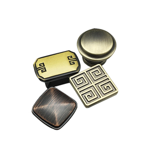 新中式单孔小拉手小把手柜门拉手仿古中式古铜拉手抽屉橱柜把手