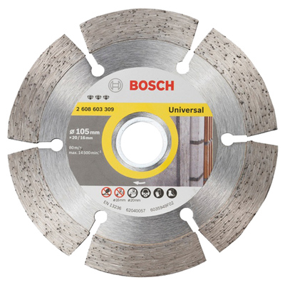 博世云石片瓷砖玻化砖石材混凝土金刚石切割开槽锯片105/110/114