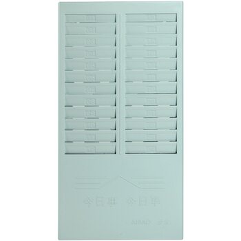 Attendance rack 24-bit plastic card rack attendance card rack