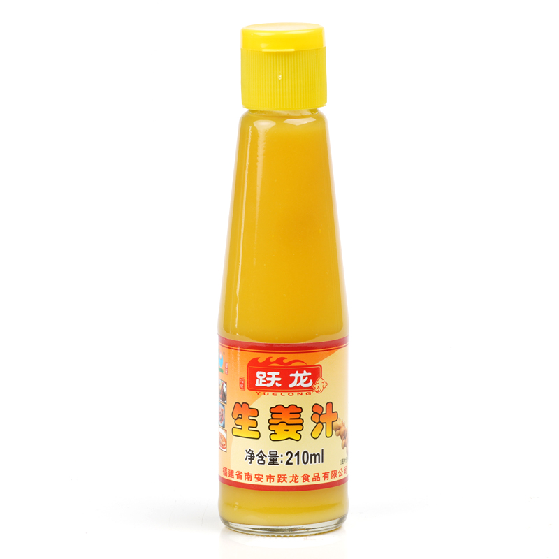 跃龙姜汁整件20鲜榨山区黄姜原汁