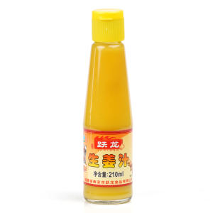 跃龙姜汁整件20鲜榨山区黄姜原汁
