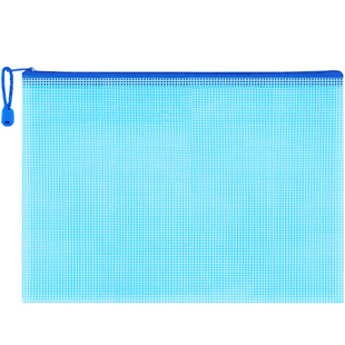 3个创易A3透明文件袋拉链袋资料袋8K开美术作品画纸海报收纳袋加大号加厚防水试卷夹拉边袋4学生办公用品包邮