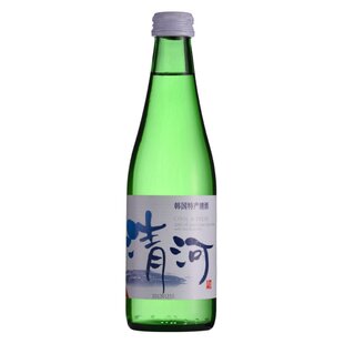 乐天韩国原装进口清河清酒13度低度烧酒特产清河酒300ml*3瓶微醺