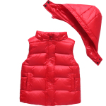 雅鹿2025儿童羽绒马甲男童女童中大童洋气冬季加厚羽绒服外穿坎肩