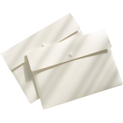 资料袋锦一A4按扣信封式文件袋