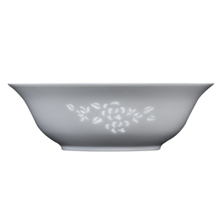 富玉陶瓷景德镇高温白瓷餐具套装釉下彩中式玲珑高档乔迁家用碗碟