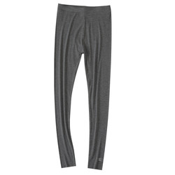 Wear high-waisted summer thin black gray modal large size slim tight 9-point pants for women over leggings