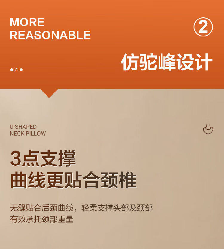 U- типа подушка 米小舒u型枕午睡枕头睡眠颈椎枕专用记忆棉护颈枕脖子汽车飞机旅