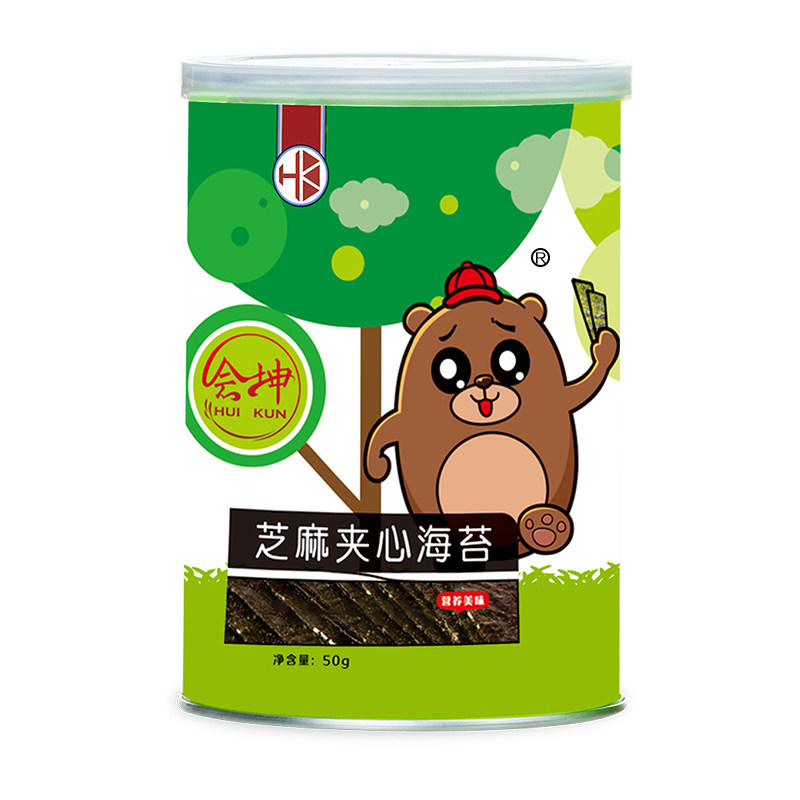 58g孕妇原味芝麻夹心海苔