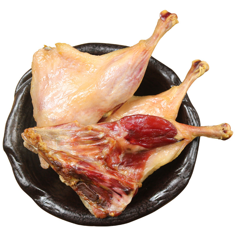 腊鸭腿农家传统腌制咸鸭腿风干咸肉腊肉板鸭腿肉安徽特产4/8只装
