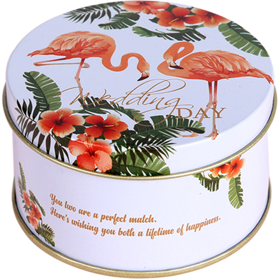 抖音网红满月酒渐变色喜糖盒子