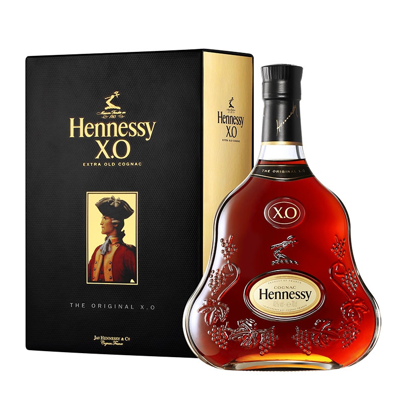 轩尼诗XO1000ml法国Hennessy干邑白兰地洋酒海外正品-有码