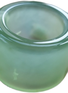 天然玉石珠宝高档岫玉扳指手饰品