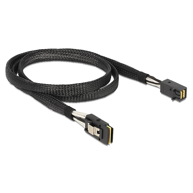 FVH Mini SAS HD SFF-8643对SFF-8087连接线Slimline SAS SFF8654