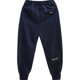 胖童运动裤春秋加肥加大儿童休闲裤胖男孩长裤宽松卫裤中大童裤子