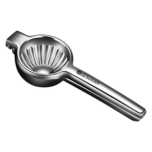 德国岛奇304不锈钢柠檬榨汁器压汁柠檬夹手动苹果橙汁挤压榨汁机