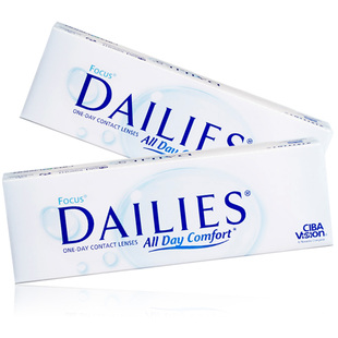 爱尔康视康隐形近视眼镜水润天天抛日抛60片旗舰店非官方正品月抛