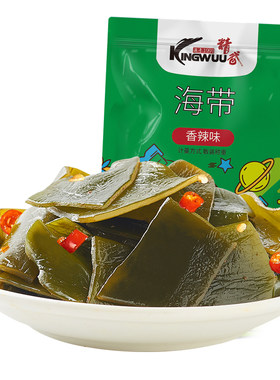 【领券99减50】精武香辣卤味海带8包装休闲零食开袋即食