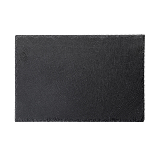 欧式酒店芝士板岩餐盘石头西餐垫石板餐盘垫岩石水果点心牛排盘子