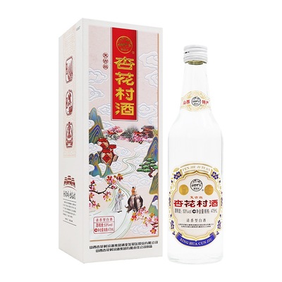 汾酒53度复古杏花村酒475ml白酒