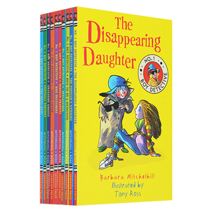 英文原版小说 No 1 Boy Detective 侦探男孩 10册 名家Tony Ross  小学生英文课外读物 章节桥梁小说书