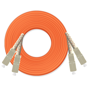 精连 多模光纤跳线双芯3米/5米/10米/20米 光钎熔接尾纤SC/FC/ST/LC接口米数当天可定做 衰减损耗小 电信品质