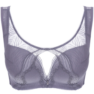 依曼丽无钢圈无尺码内衣女抹胸背心式文胸小胸聚拢收副乳大码薄款