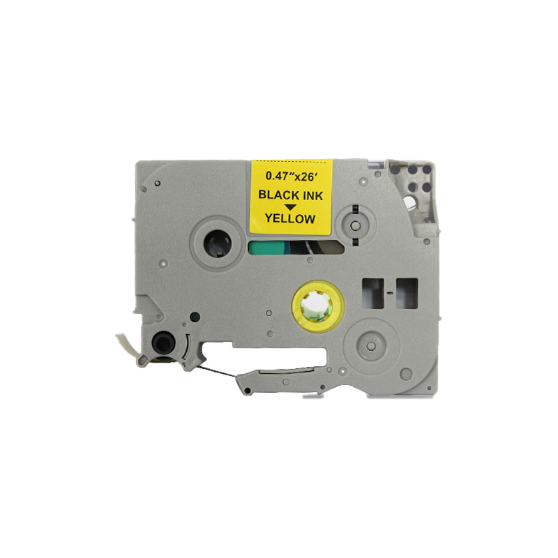 适用兄弟标签机色带标签带标签纸TZZ-231 TZZ-631不干胶兄弟色带国产e115B标签12mm打印纸9mm