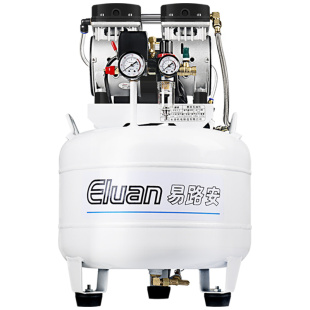 牙科气泵空压机小型220V静音气磅无油高压空气压缩机易路安打气泵