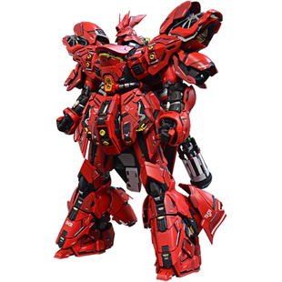 育胶乐园GK改件万代MG1/100沙扎比高达三红分色喷涂 代工 加工